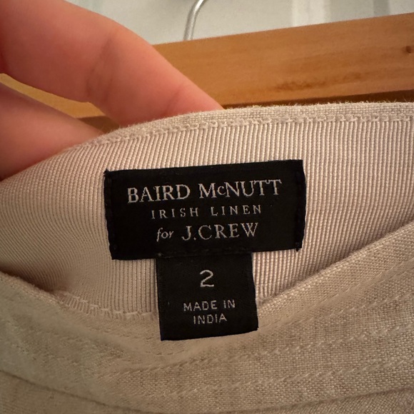 JCrew linen slip skirt - Picture 3 of 4